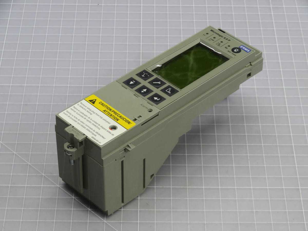 SCHNEIDER 47059 MICROLOGIC CONTROL UNIT, 3/4-POLE, 50/60HZ AC, 20-MIN THERMAL MEM, DIGITAL DISP - PLC MODULES