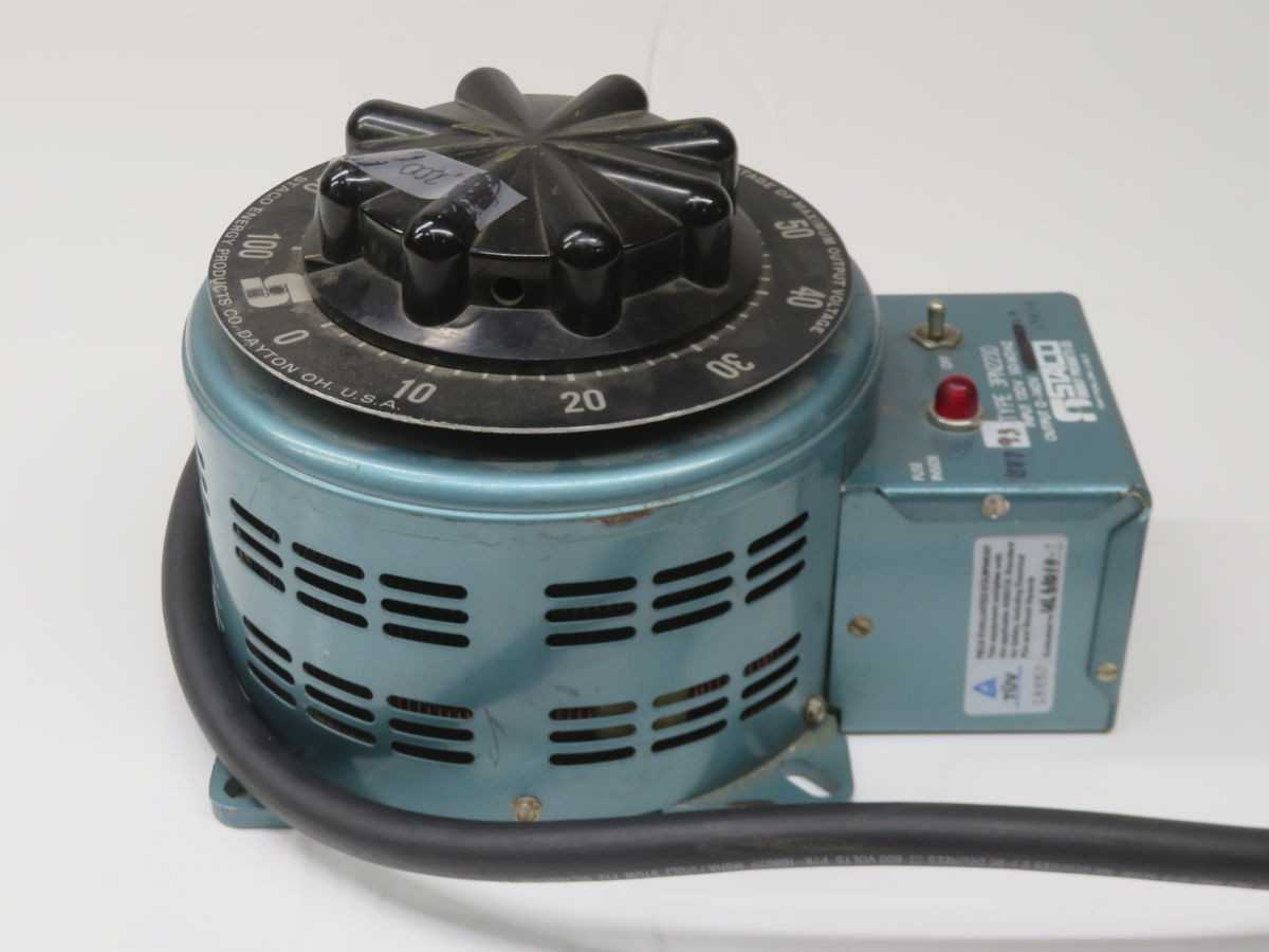STACO 3PN2210 VARIABLE TRANSFORMER T263905 - POWER TRANSFORMERS
