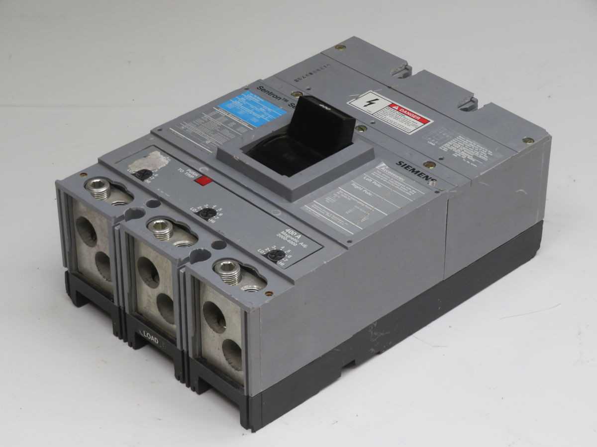 SIEMENS LD63F600 CB, 3-PH, 3-POLE, 600A CURRENT, 600VAC VOLTAGE, 35KA IC @ 480VAC - CIRCUIT BREAKERS