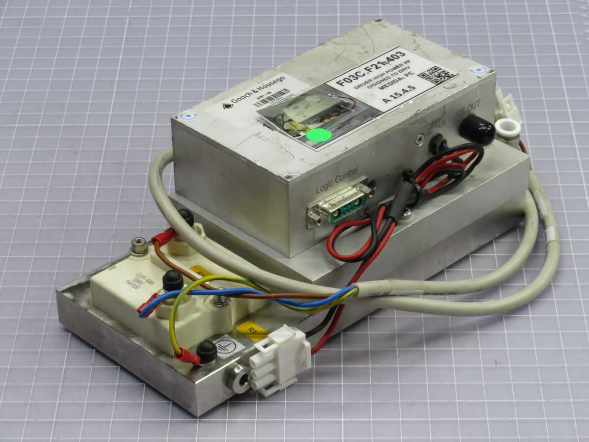 Gooch & Housego A281-08 Controls PLCs, 24 VDC Power, 2 Pole, RF Out - PLC MODULES