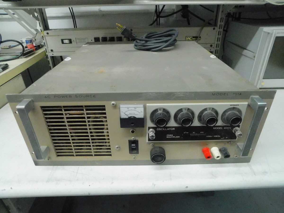 ELGAR 751-A AC POWER SOURCE M7636 - POWER SUPPLIES