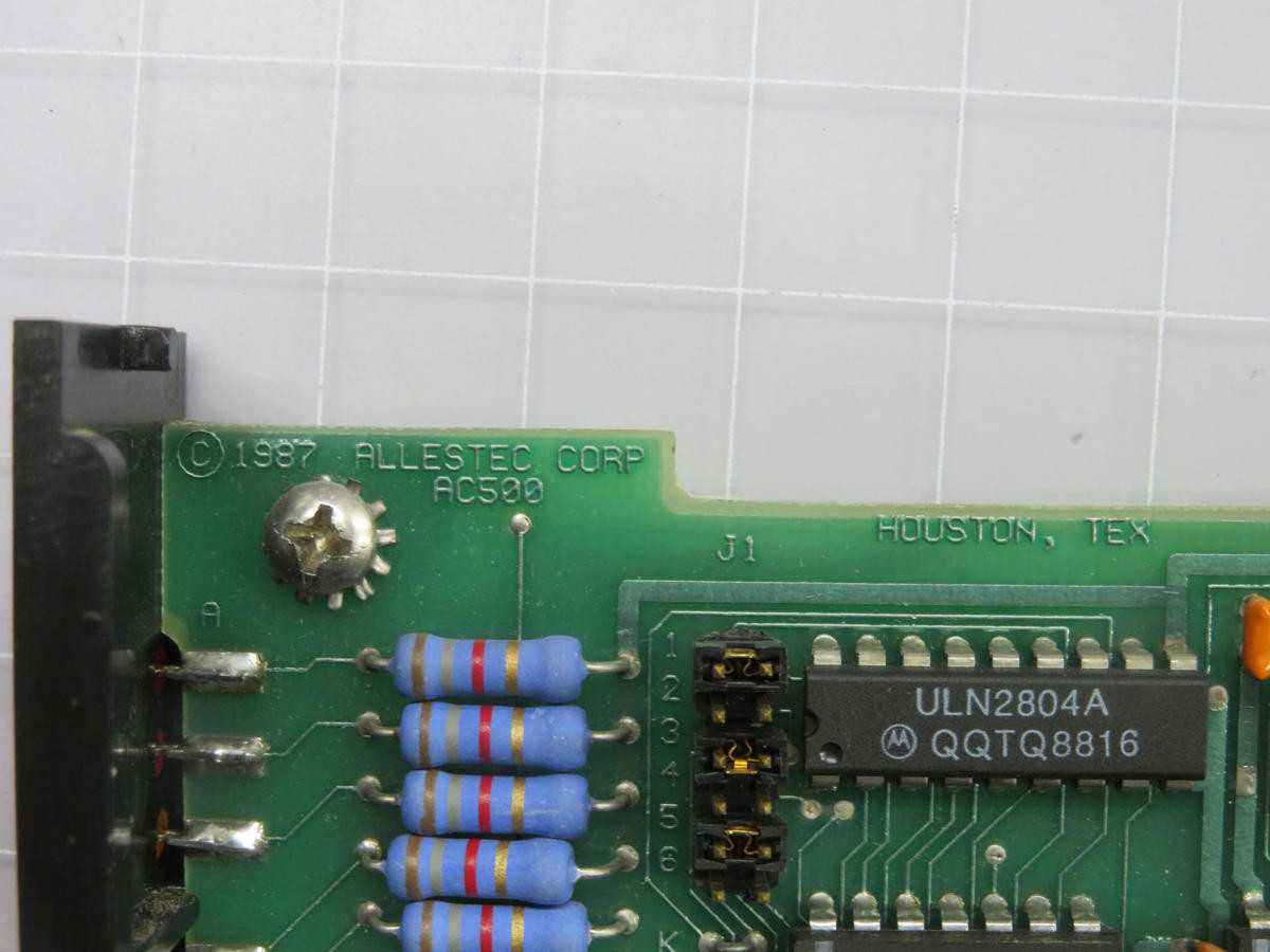 ALLEN-BRADLEY AC500, CONTROLS PLCS - PLC MODULES