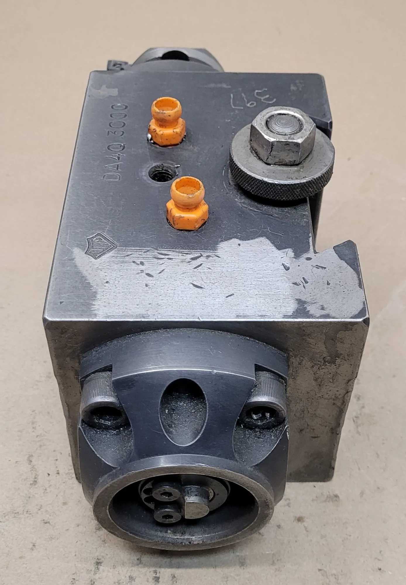 ALORIS DA4Q 3000 BORING BAR HOLDER W/ KENNAMETAL KM63-NCM-EF FLANGE MOUNT, 3" BORE - MACHINING TOOLING & PARTS