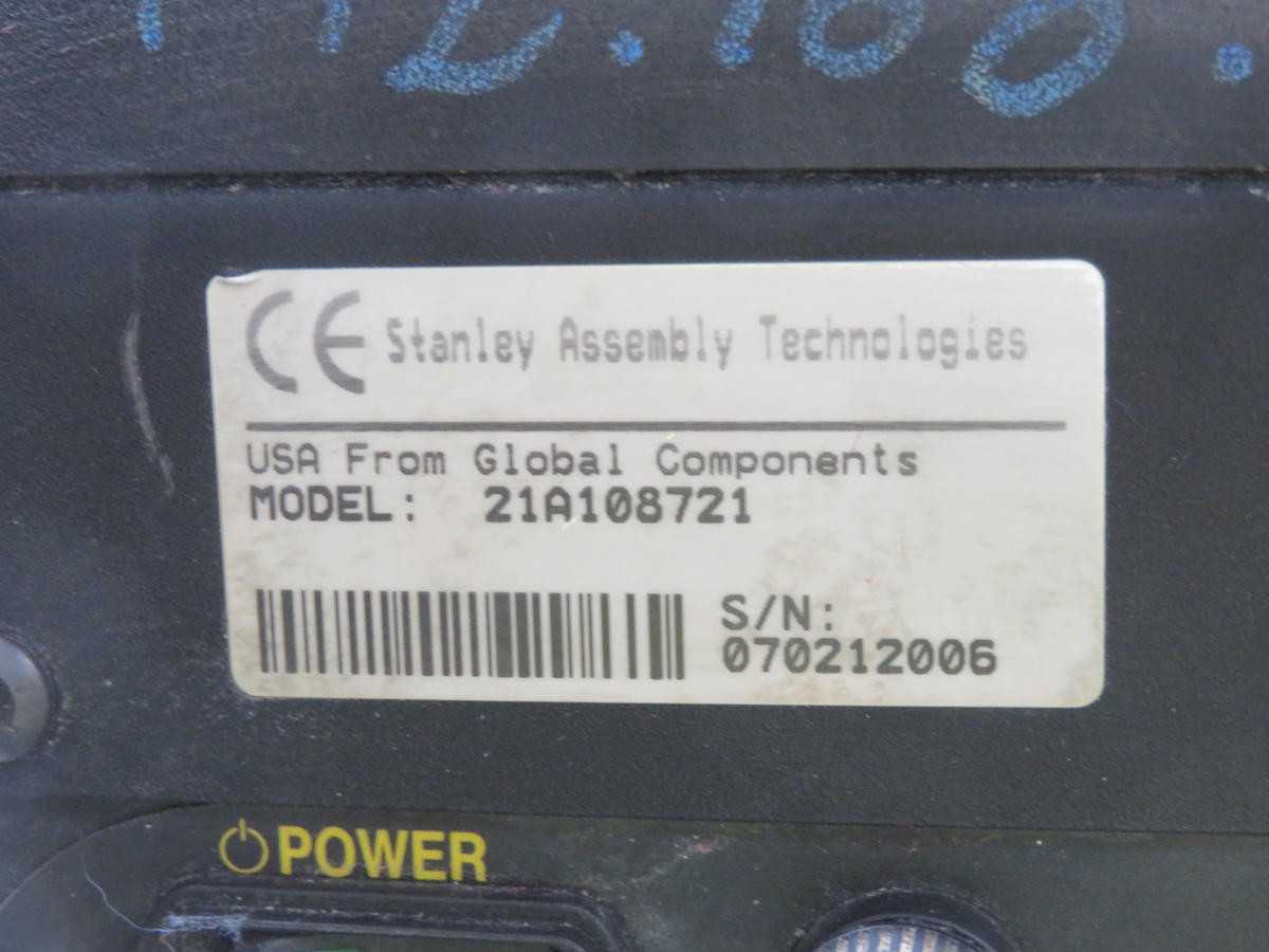 STANLEY 21A108721 PCB CONTROL MODULE, DOOR SYSTEM: AUTO SLIDING, FUNCTION: MOVEMENT & SAFETY CONTROL - OPERATOR CONTROLS