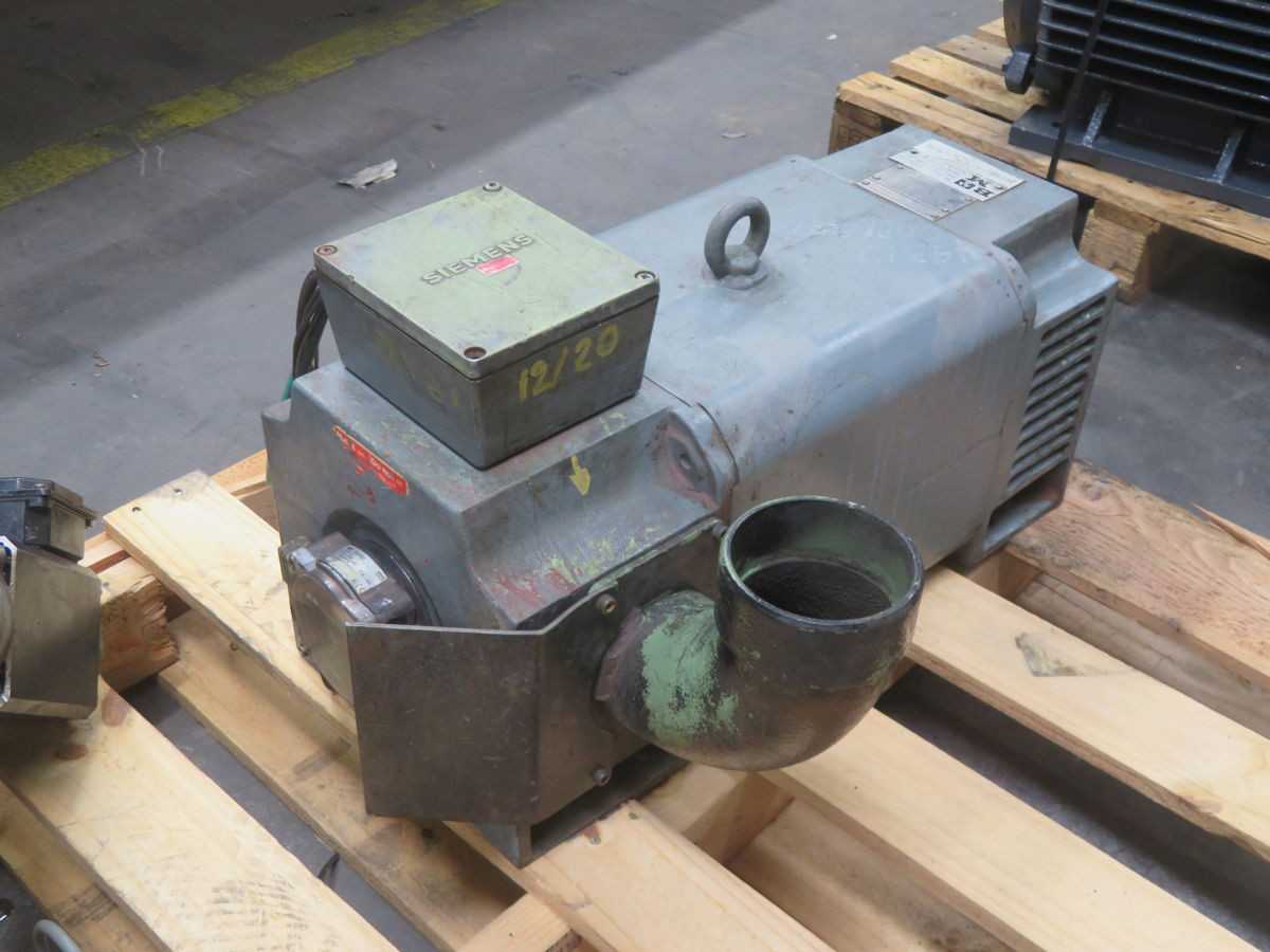 SIEMENS GH5134-0ZH40-6SU7-Z MOTOR T263752 - AC MOTOR