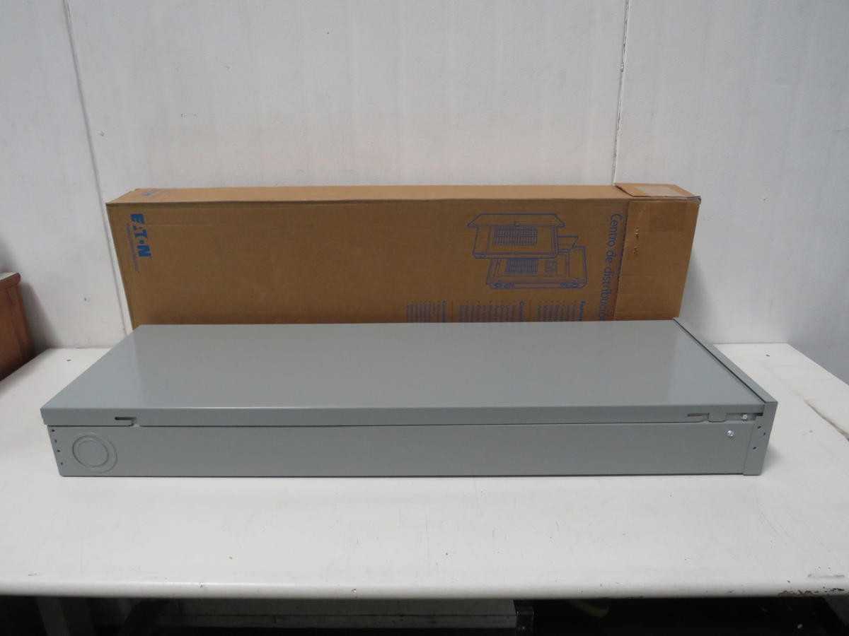 EATON BR4242B25R LOAD CENTER, 225A, 120/240V, 1PH, AL BUS, 42 CCT, 3 WIRE, 10 KAIC IR, NEMA 3R - CIRCUIT BREAKERS