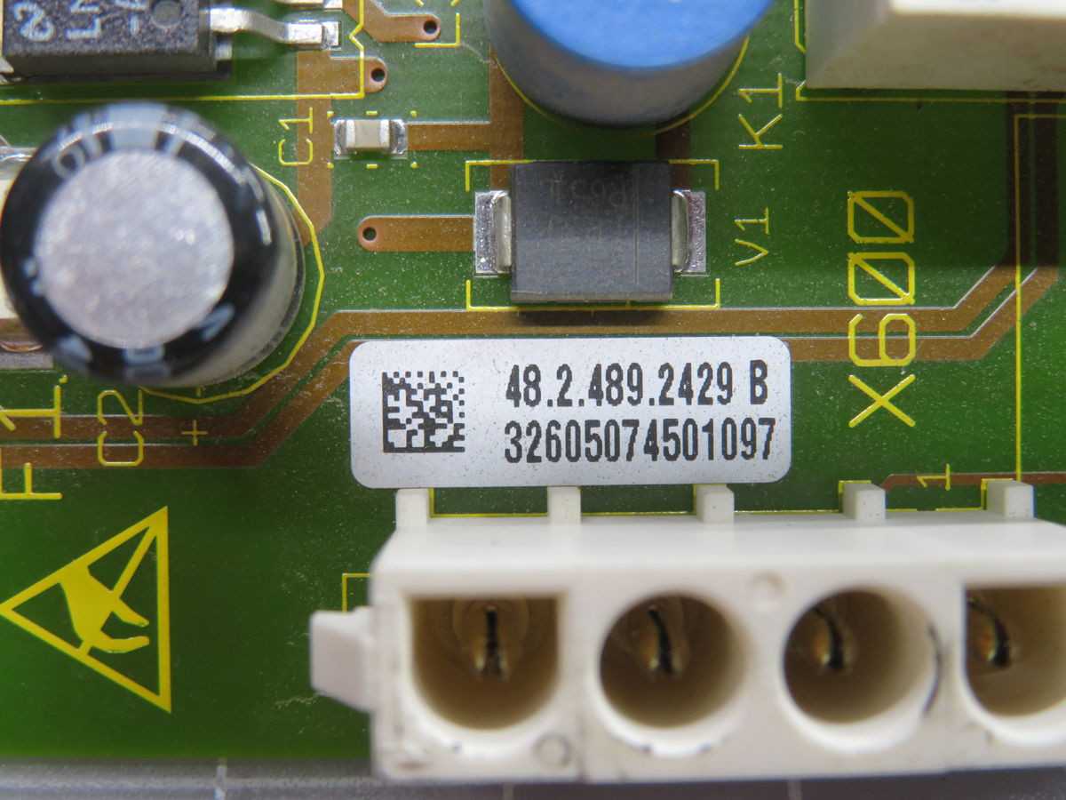 Piller 48.2.489.2429 B Control Board T268421 - High-Quality Replacement Part - PCB CIRCUIT BOARDS
