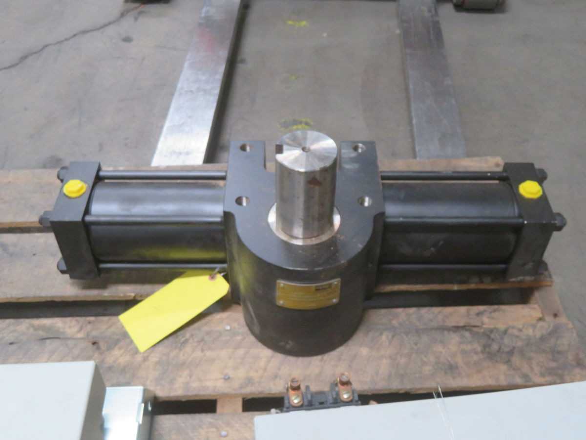 Parker HTR75-1803-AB11-C Hydraulic Rack And Pinion Rotary Actuator T268171 - HYDRAULIC PARTS