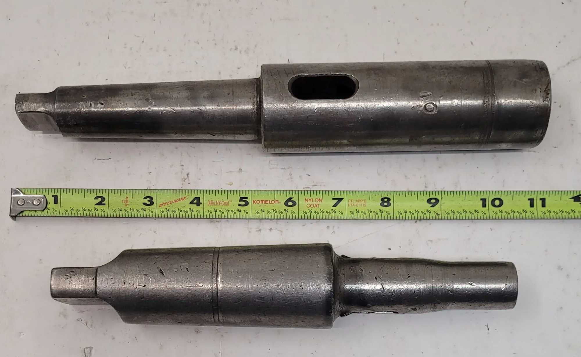 MORSE TAPER ADAPTER SLEEVES, SET OF 2, MT4 AND MT5 - MACHINE TOOLING