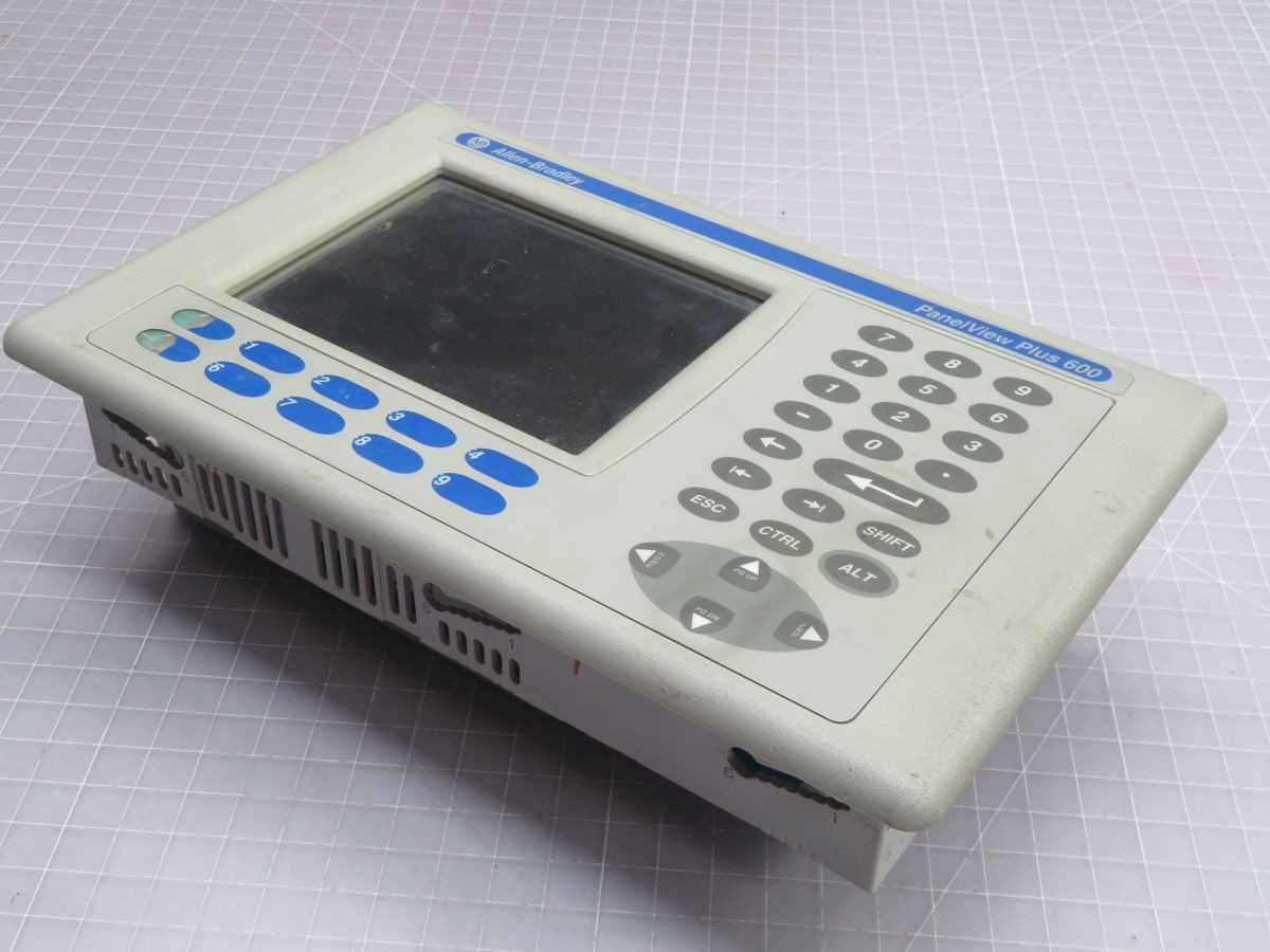 ALLEN BRADLEY 2711P-B6M20D8 HMI, 5.7IN MONO DISP, 512MB RAM, 512MB STORAGE, 24VDC POWER - OPERATOR INTERFACE PANELS