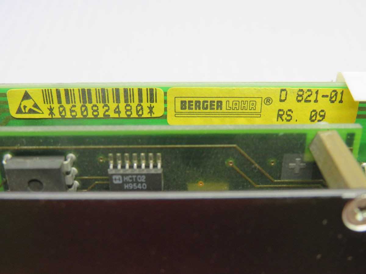 BERGER LAHR D 821.00 INDUSTRIAL AUTOMATION STEPPER MOTOR DRIVE T269065 - ELECTRIC MOTORS