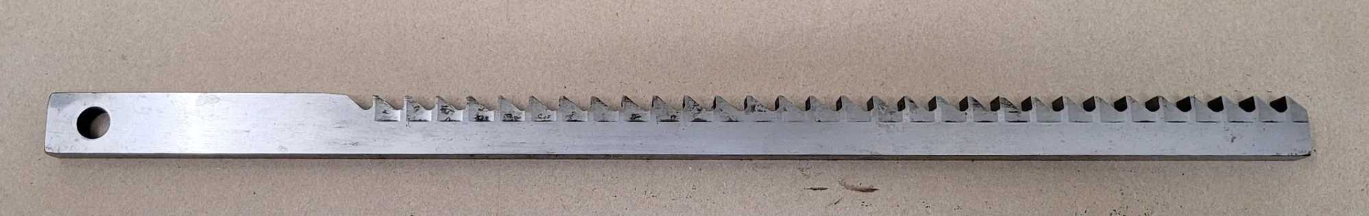 HANSFORD DAVIS D-4013 KEYSEATER - 12MM X 20, WIDTH 1/2", HEIGHT 1", PITCH 1/2", LENGTH 20” - MACHINING TOOLING & PARTS