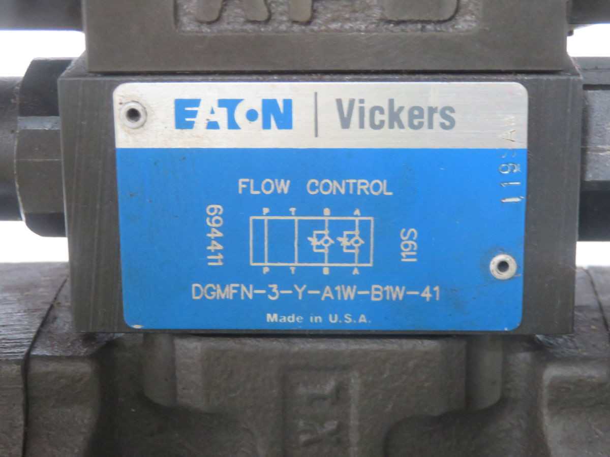YUKEN DSHG-03-3C4-T-A120-1490 DGMFN-3-Y-A1W-B1W-41 CUSTOM HYDRAULIC STACK T269585 - HYDRAULIC VALVE