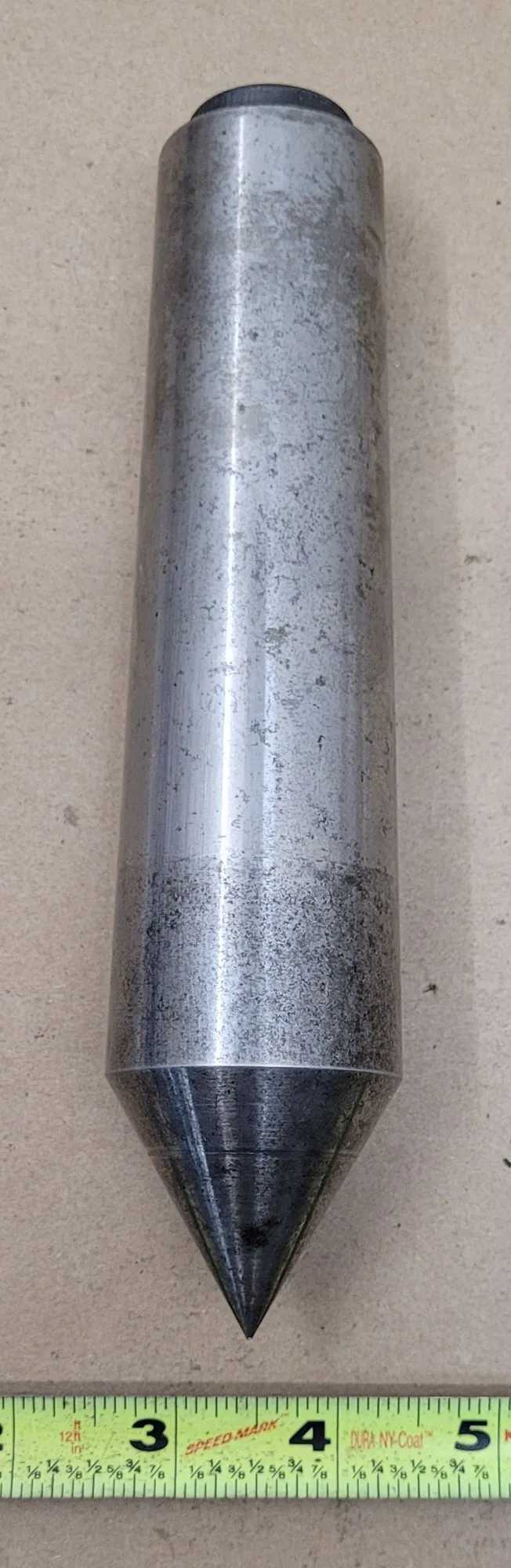 DEAD CENTER, 5MT, 8IN OAL, TAPERED SHANK/MORSE TAPER SIZE: 5 - MACHINING TOOLING & PARTS