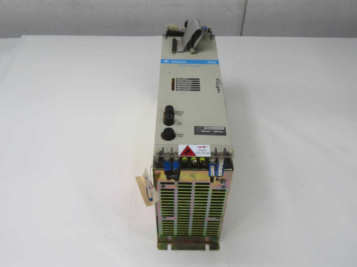 GOULD PS 15A-100 VINTAGE INDUSTRIAL DC POWER SUPPLY T268373 - POWER SUPPLIES