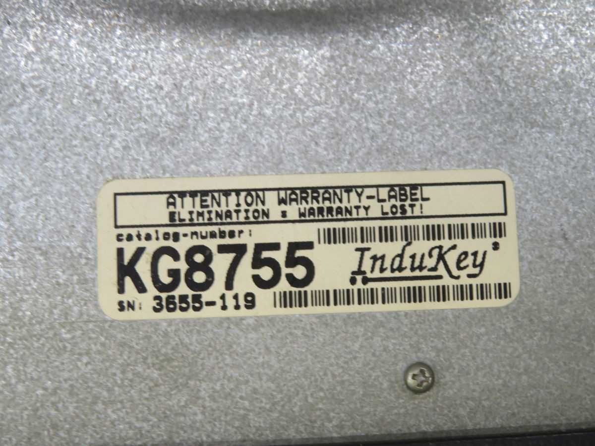 INDUKEY KG8755 CONTROL ASSY T266126 - CONTROL CABINETS