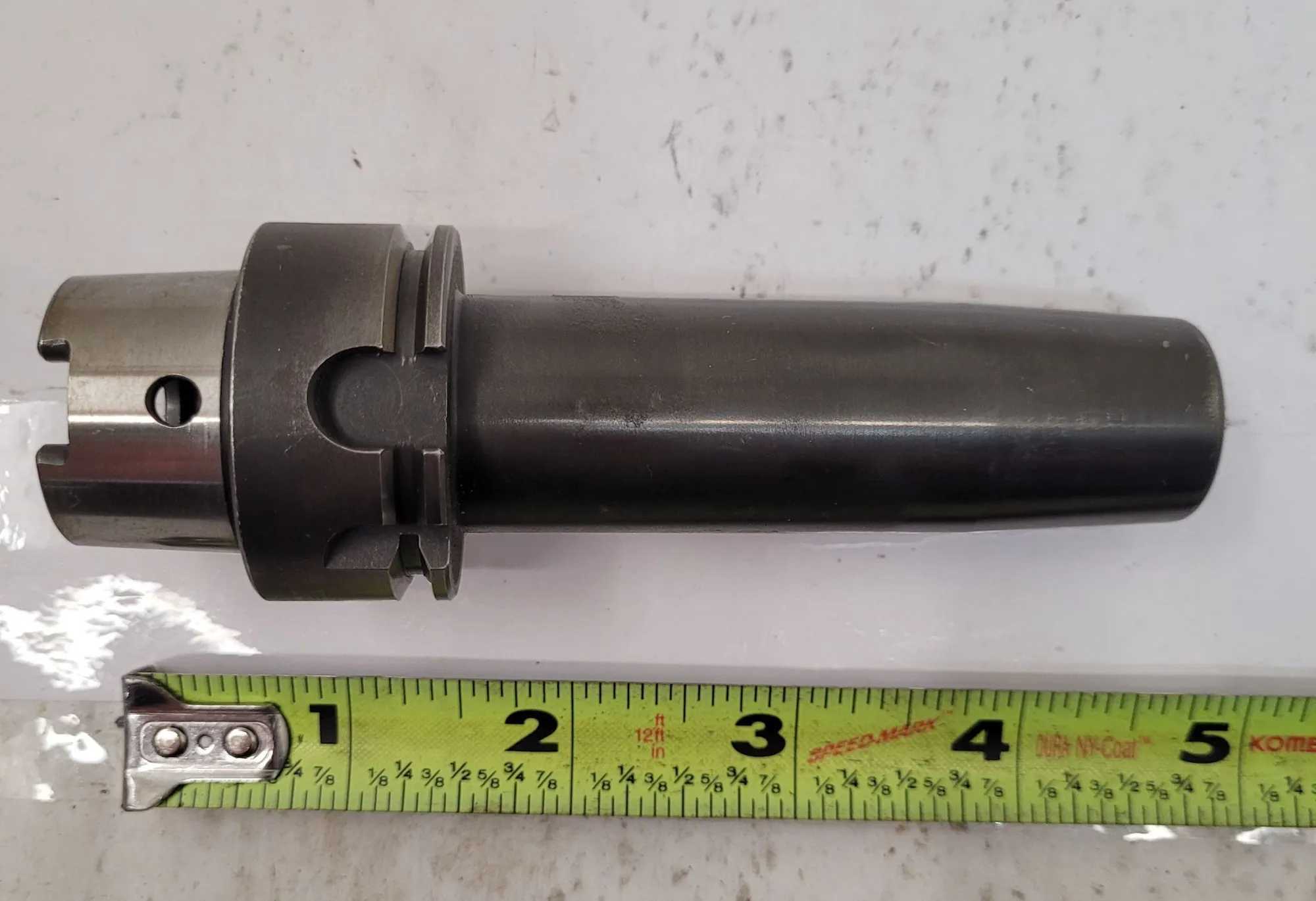 PARLEC H40-25SF394 HSK40A 1/4" SHRINK FIT TOOL HOLDER, OVERALL LENGTH 4.625” - MACHINE TOOLING