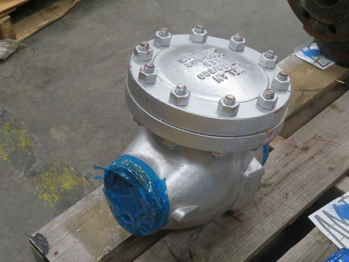 VELAN 7523-002 4-150/300 WCB 7523-002 FLANGED VALVE T263673 - VALVES