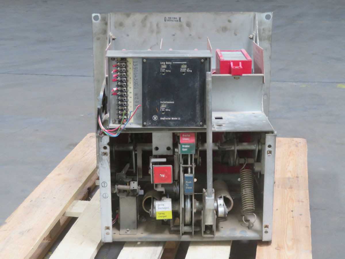 Westinghouse LI 596F227A07 Amptector Air Breaker T262962 - CIRCUIT BREAKERS