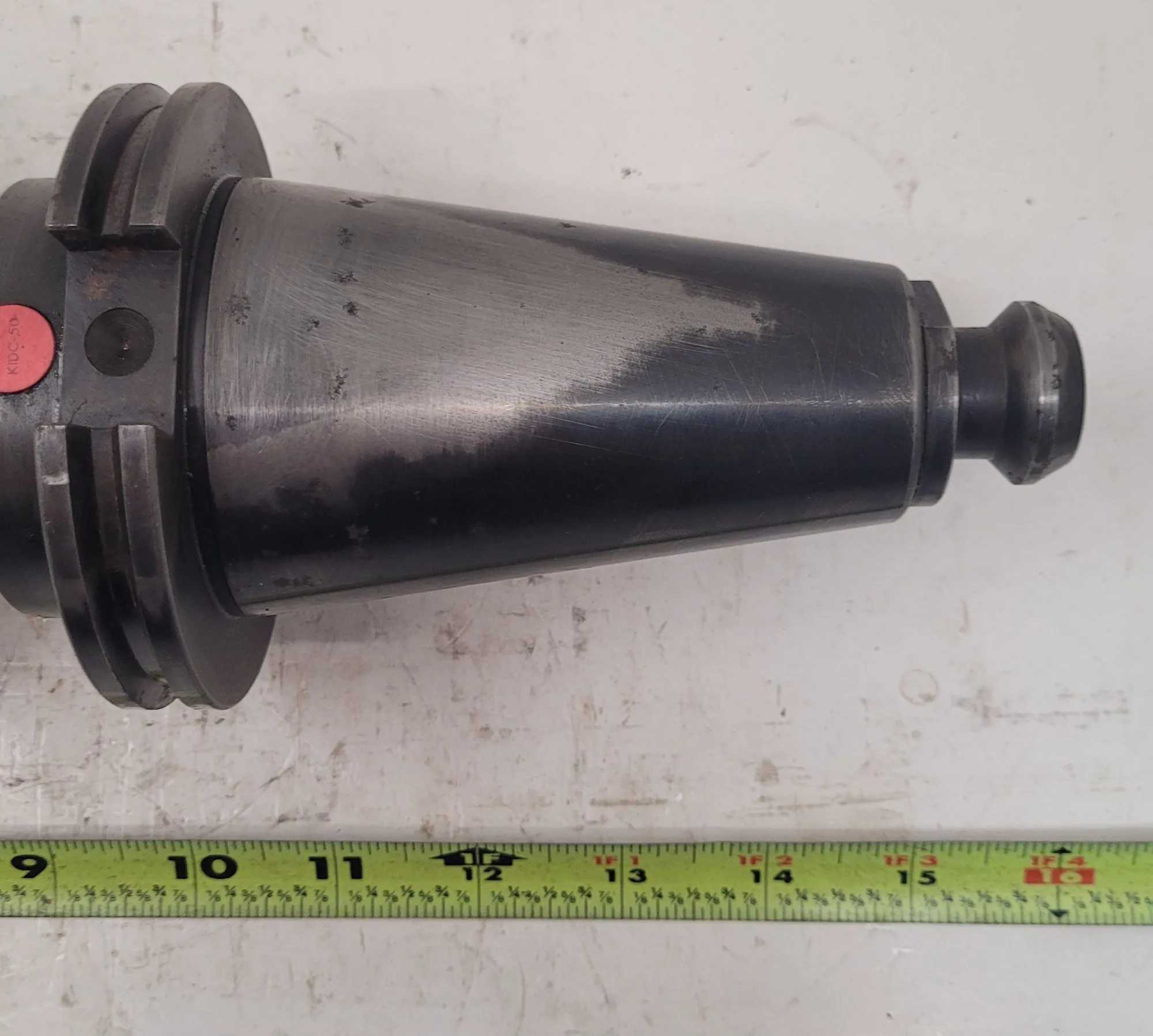 KOMET ABS 63 CAT 50 TOOL HOLDER (16" OAL, 1.5" BORE, 3.83" BODY DIAMETER) - MACHINE TOOLING