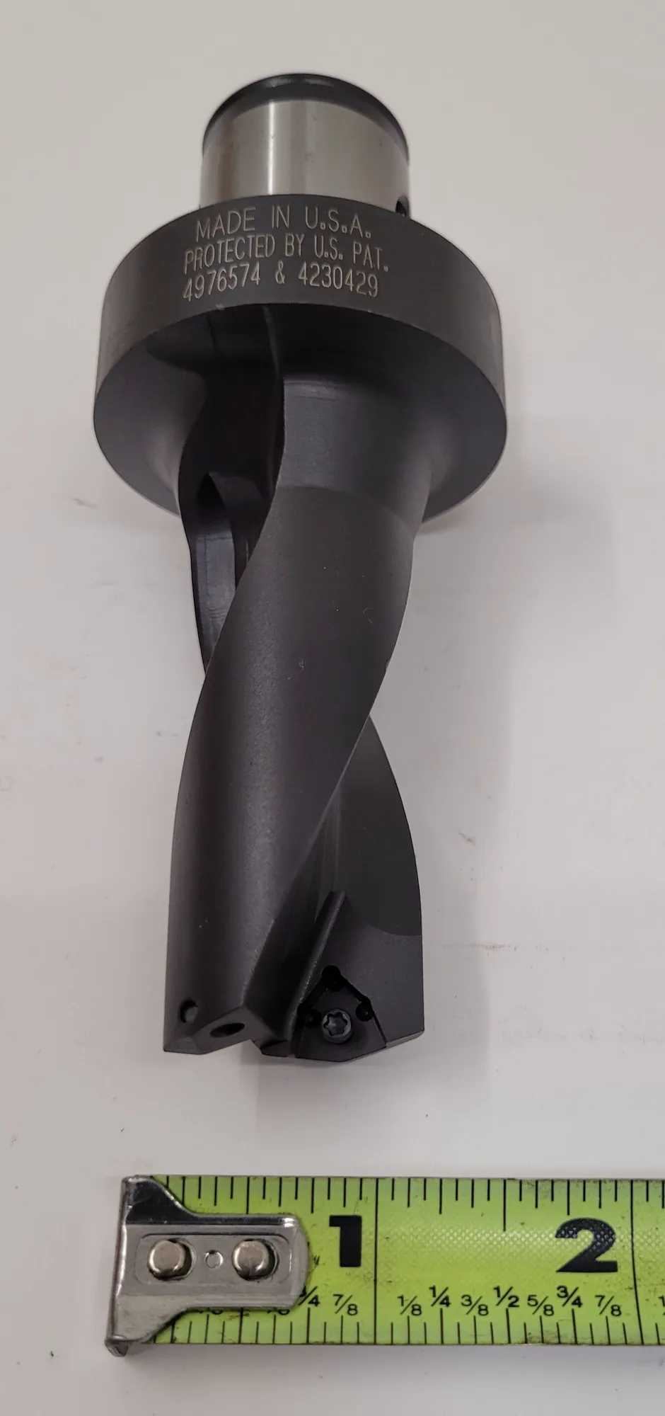 KOMET UV0202060 ABS 50 KUB 02/27.5/55.0 R38 INDEXABLE INSERT DRILL, 1.0" DIAMETER - MACHINING TOOLING & PARTS