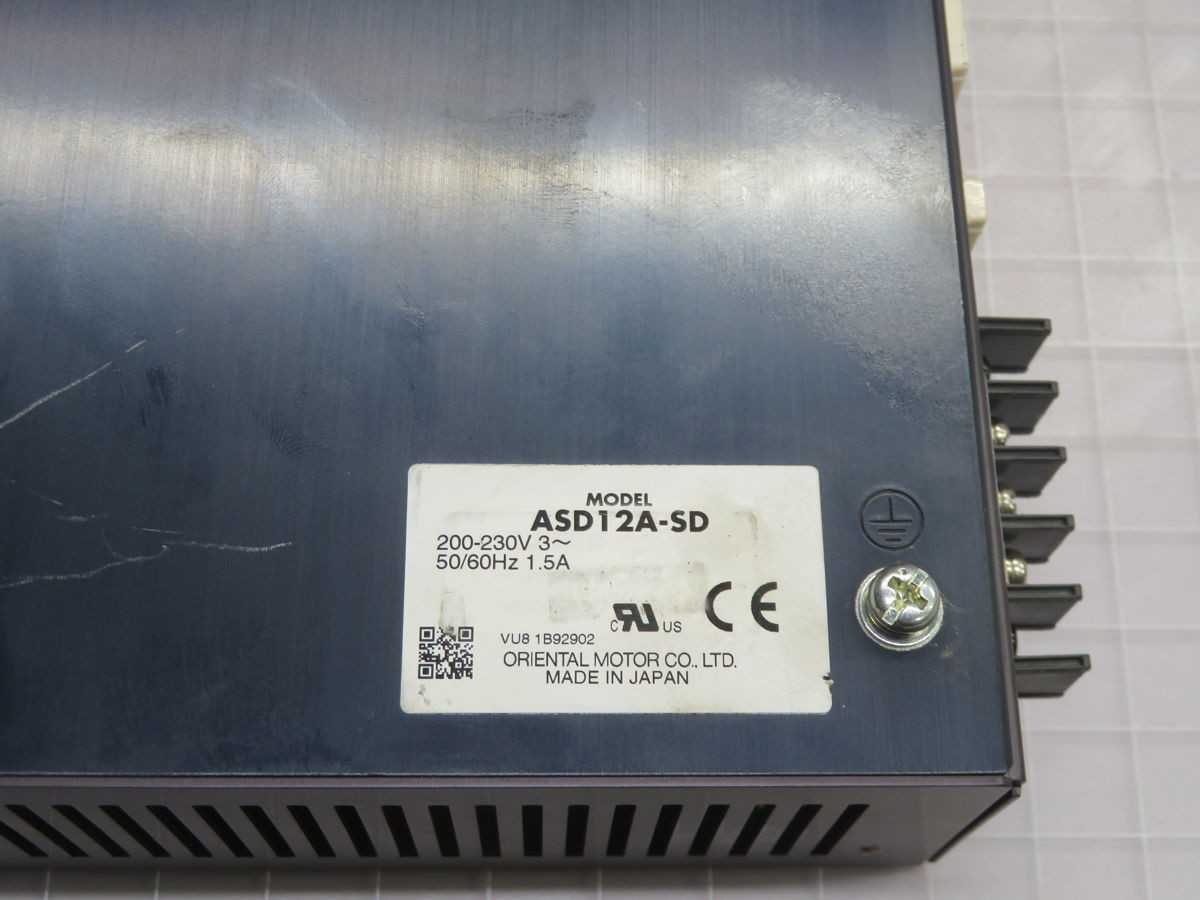 VEXTA ASD12A-SD SERVO DRIVE T263420 - SERVO DRIVES