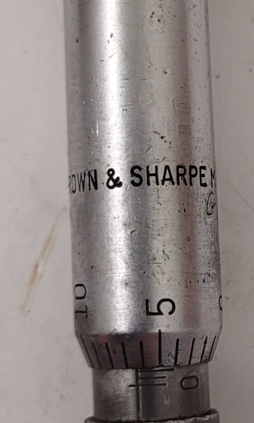 BROWN & SHARPE INSIDE MICROMETER, TUBULAR, 16-18IN RANGE, .001" GRADUATION - MACHINING TOOLING & PARTS