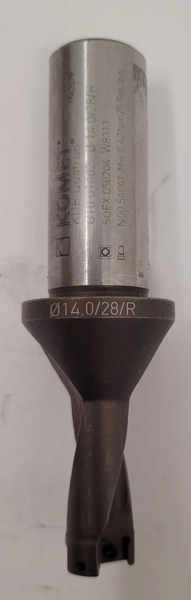KOMET KUB QUATRON - U10 01402 INDEXABLE INSERT DRILL - MACHINING TOOLING & PARTS