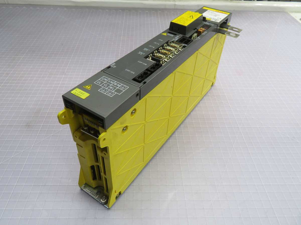 FANUC A06B-6096-H201, ALPHA SERIES DUAL-AXIS SERVO AMPLIFIER, 2 AXIS, 3.6 KW OUTPUT POWER/AXIS - SERVO DRIVES