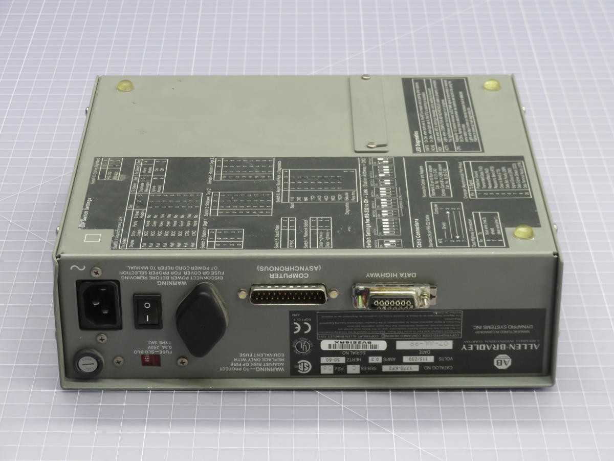 ALLEN-BRADLEY 764574 CONVERTER, DH+/RS-232-C PROTOCOL, 115/230 VAC, 0.3A CURRENT - INDUSTRIAL PARTS