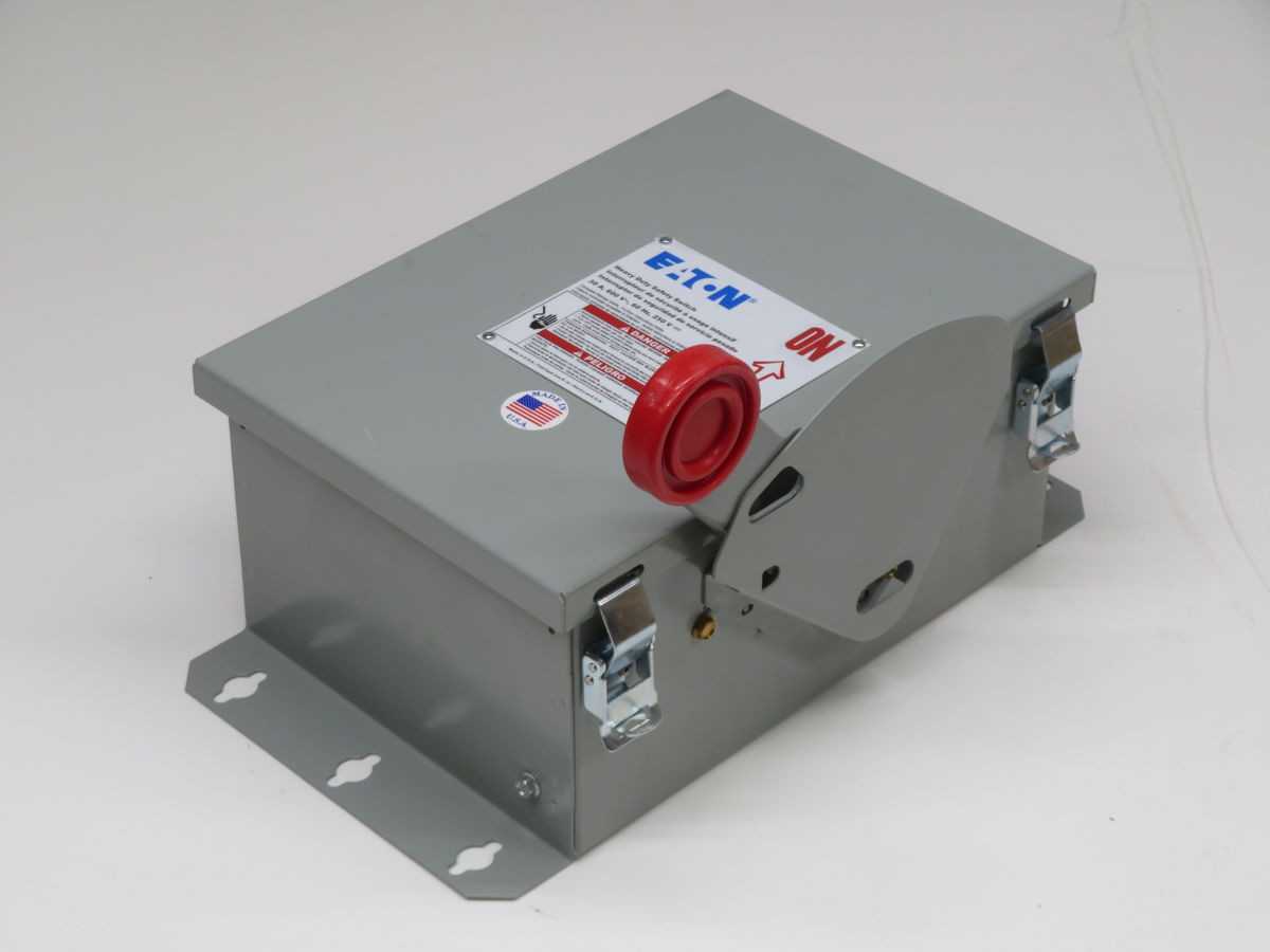EATON DH361UDK HEAVY DUTY SAFETY SWITCH T261345 - SWITCHES