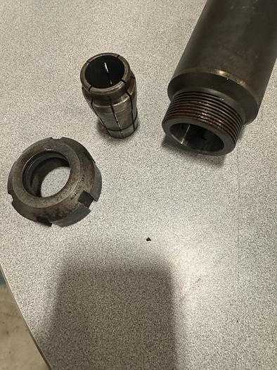 UNIVERSAL ENGINEERING CAT 50 TG100 COLLET HOLDER, 19" LENGTH, ALLOY STEEL, CNC TOOLING - TOOL HOLDERS