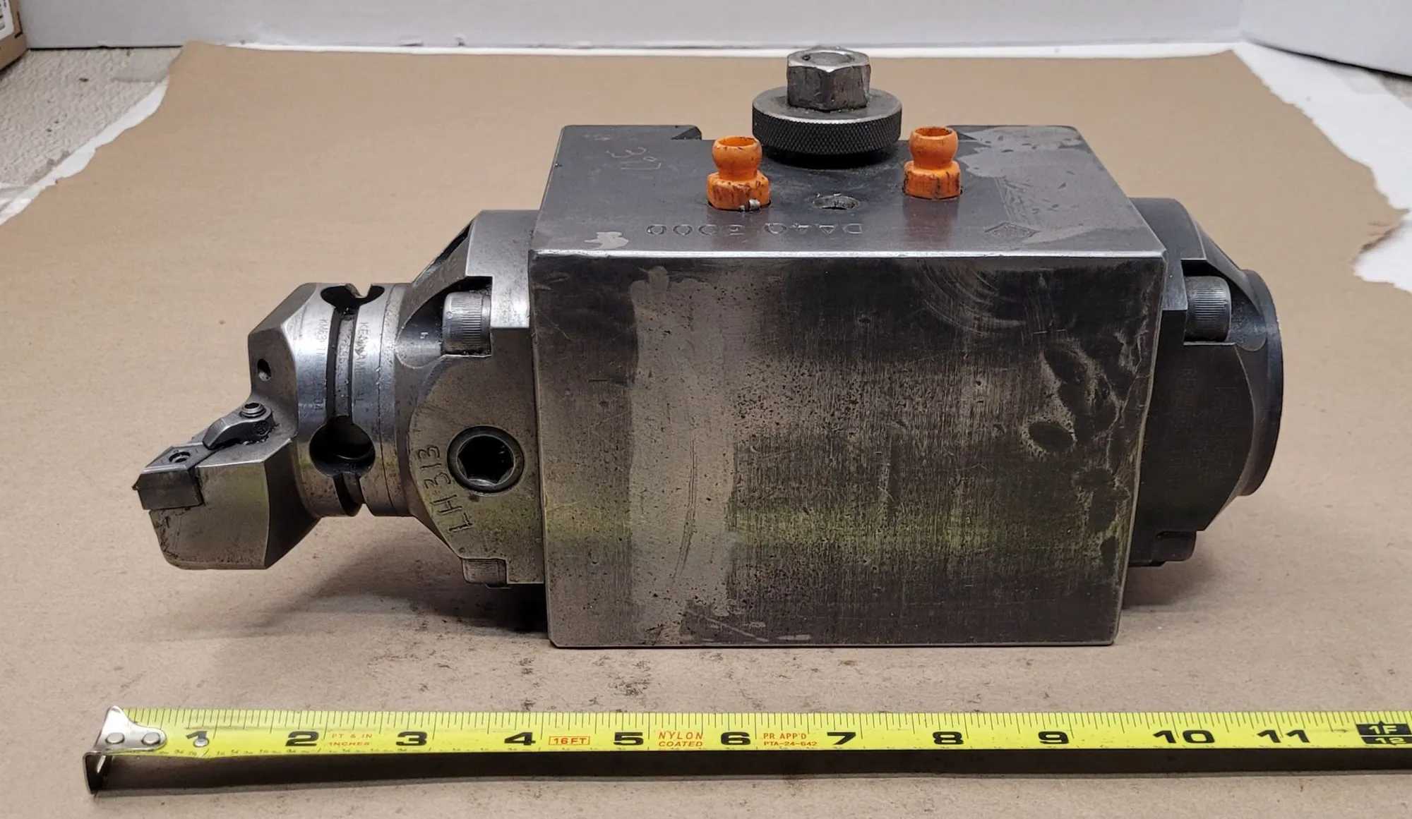 ALORIS DA4Q 3000 BORING BAR HOLDER W/ KENNAMETAL KM63-NCM-EF FLANGE MOUNT, 3" BORE - MACHINING TOOLING & PARTS