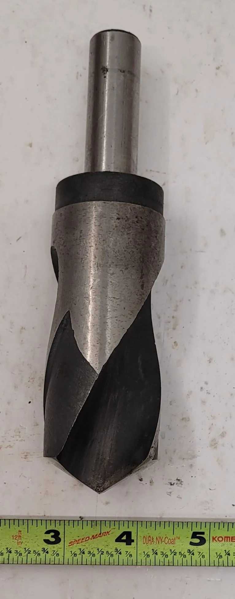 UNBRANDED STUB DRILL 2 FLUTE, SPIRAL, 40MM DIAMETER, 6.5IN OAL, STRAIGHT SHANK - MACHINE TOOLING