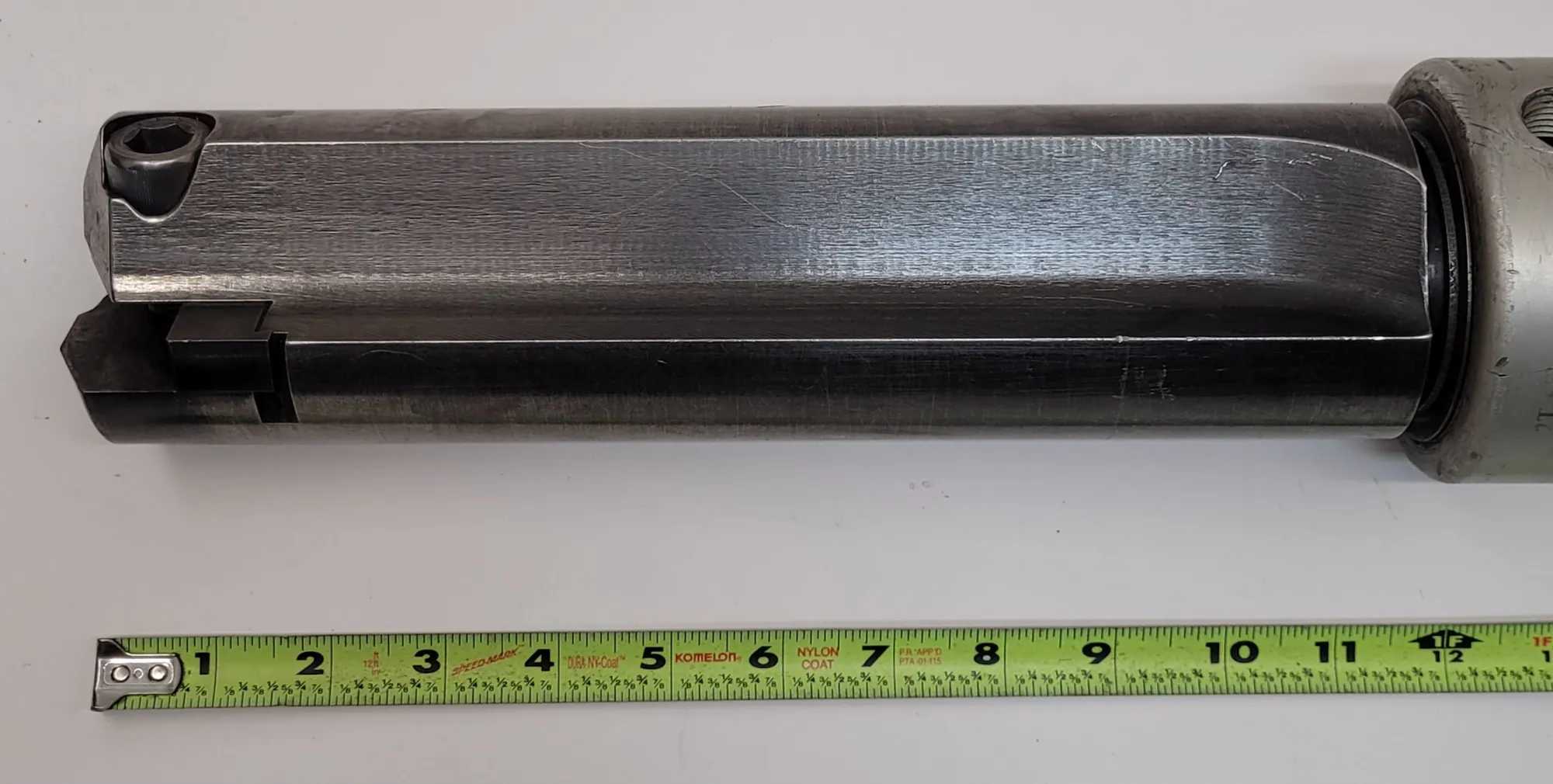 ALLIED MACHINE STRAIGHT FLUTE INSERT SPADE DRILL, MODEL 21861-0005, MT5 SHANK, F SERIES - MACHINING TOOLING & PARTS