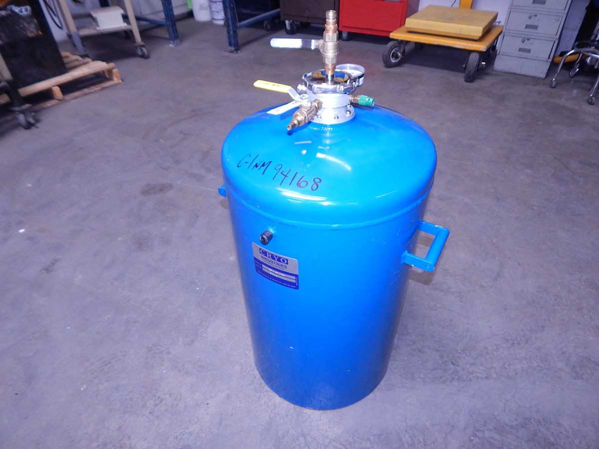 Cyro Industries NSD-655-DLN 50 Liter Liquid Nitrogen Storage Dewar - LAB & SCIENTIFIC