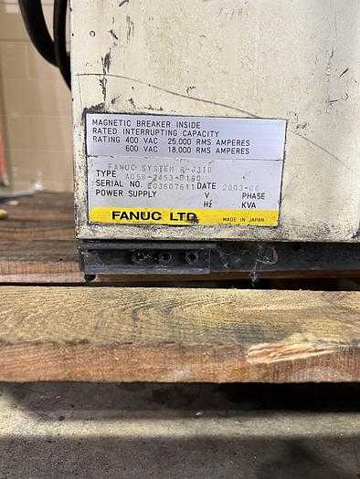 2003 FANUC R2000IA/165CF ROBOT, 165KG PAYLOAD, 1429MM REACH, RJ3IB CONTROLLER - ARTICULATED ROBOTS