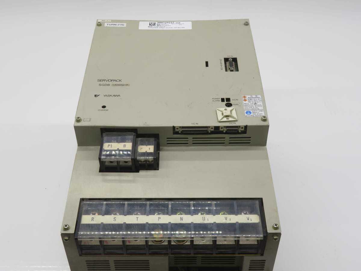 YASKAWA SGDB-1AADG-P SERVO DRIVE, 200-230V AC IN, 60A IN, 11.0KW AC OUT, 58.6A OUT - SERVO