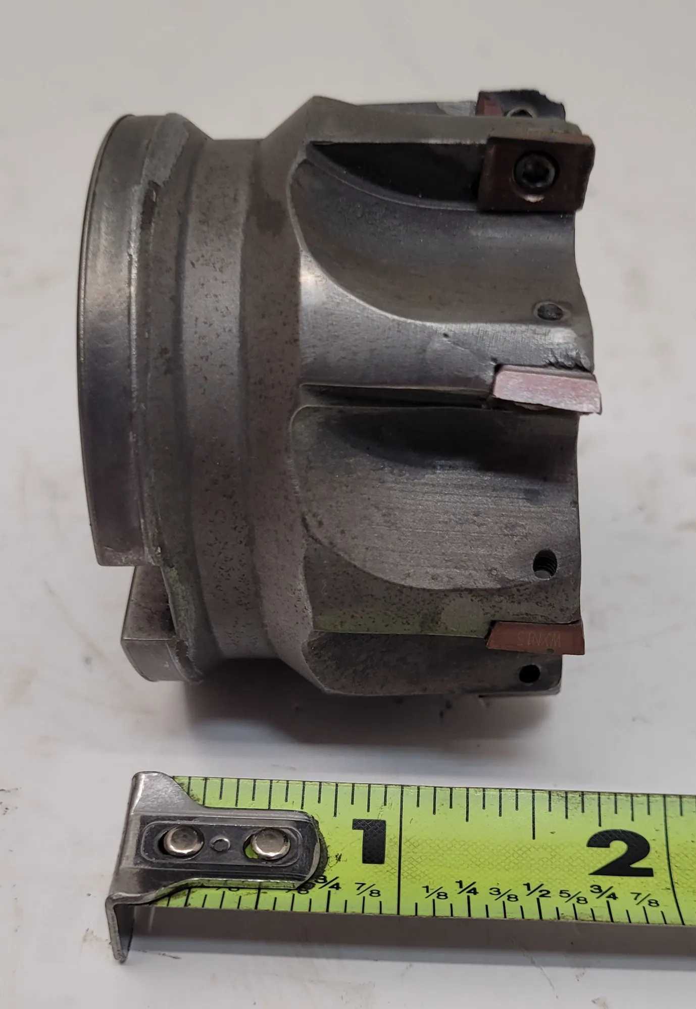 WALTER 6034-03245 FACE MILL 2 1/2" 8 FLUTE CARBIDE INDEXABLE INSERT - MACHINE TOOLING