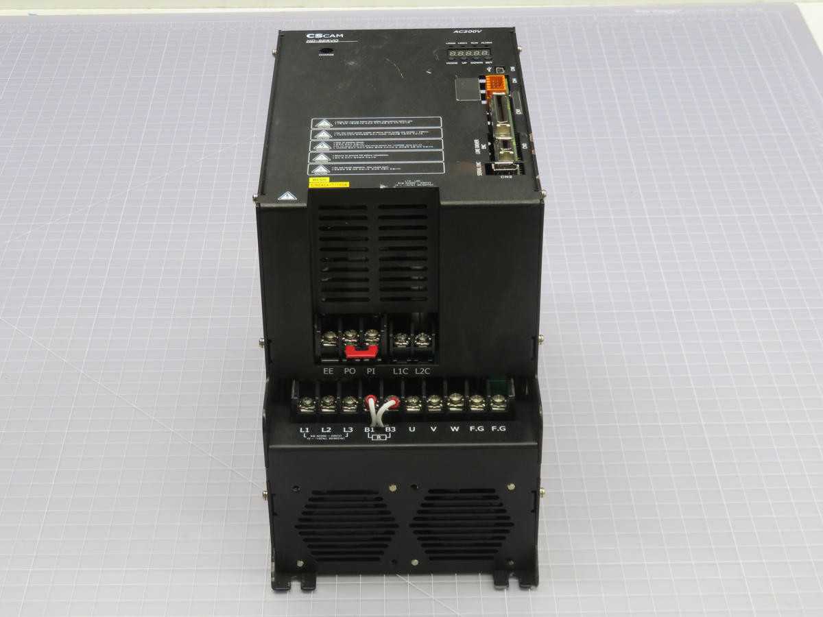 CSCAM SD50ACA-T11004 AC SERVO DRIVE, AC 200V INPUT, 50W POWER, 0.3A OUT CURRENT, 0.8A IN CURRENT - SERVO