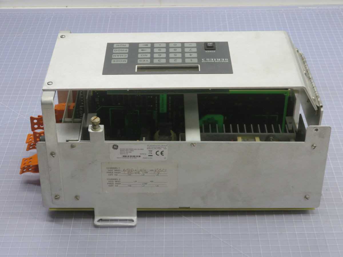 Ge Mms3-541-30-080s, Rack Dewpoint Analyzer, 1 Channel, 240Vac In, 50W Use, 50/60Hz Freq - SENSORS