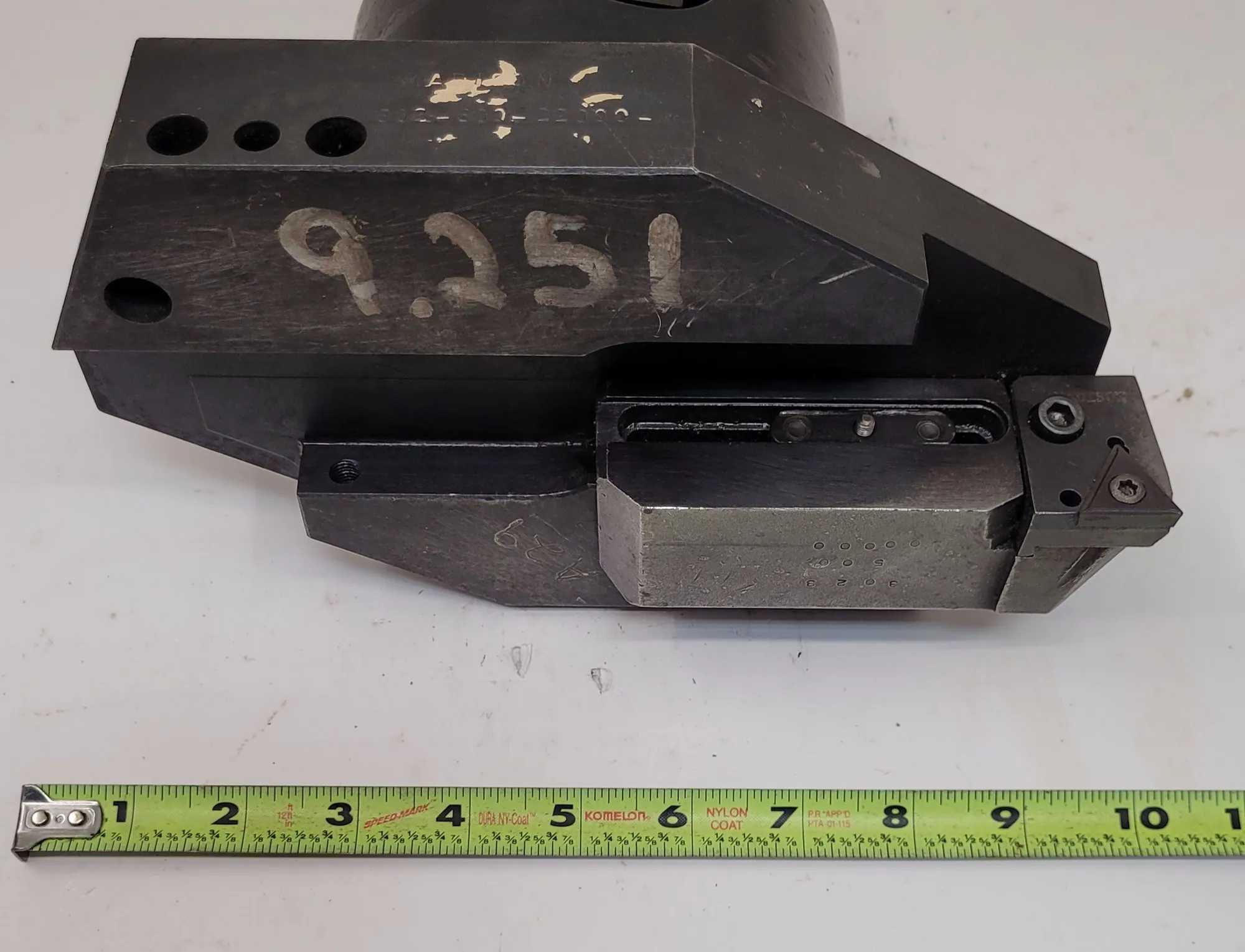 MADISON HEKTOBORE ROUGH BORING HEAD, CAT50, RANGE: 225-300MM (8.859IN – 11.812IN) - MACHINING TOOLING & PARTS
