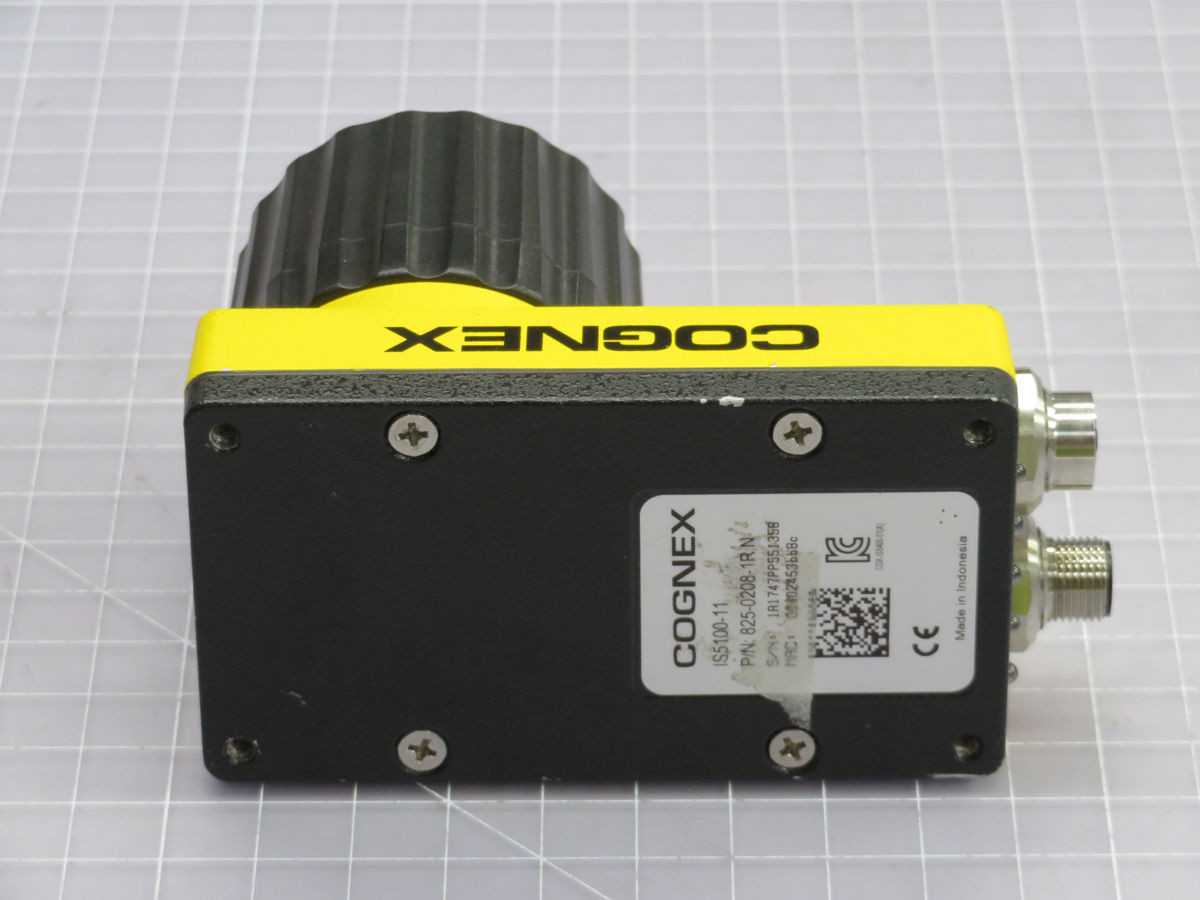 COGNEX IS5100-11 INDUSTRIAL CAMERA SENSOR, 1/3" MONOCHROME CCD, 640X480PX, 60 FPS MAX, 24VDC, IP67 - INSPECTION CAMERAS