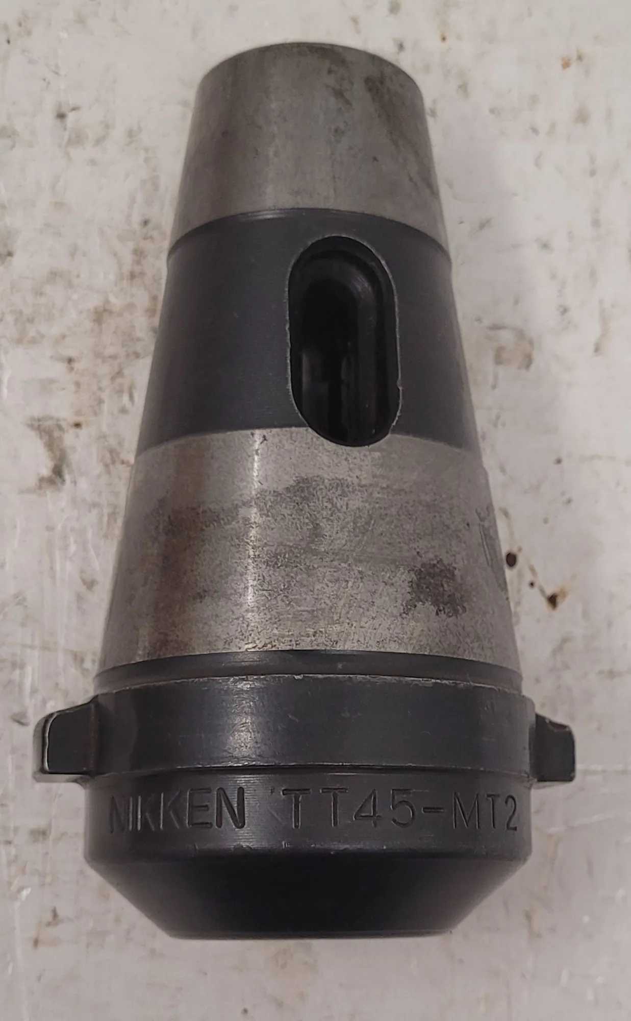NIKKEN TT45-MT2 TOOL HOLDER - CAT50 TAPER, 1.25 IN PROJECTION - MACHINE TOOLING