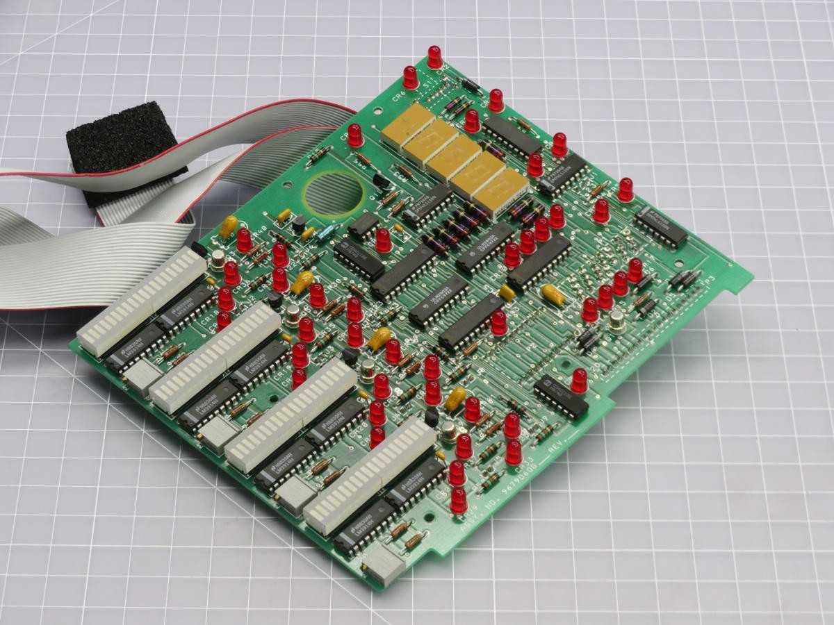 WESTINGHOUSE 9679D60G01 CIRCUIT BOARD, IR RECEIVER, CONTROL PUSH BUTTONS, INDICATOR LEDS, MULTI-PIN CONNECTOR - PCB CIRCUIT BOARDS