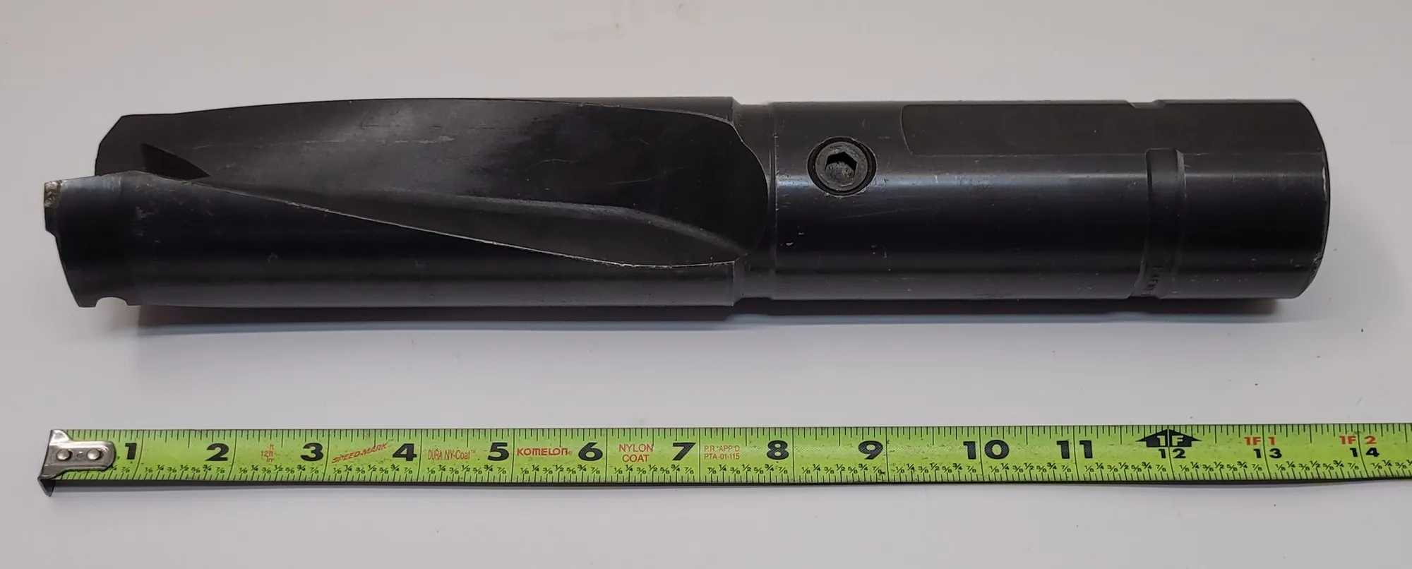 KENNAMETAL METCUT 270-0262 INDEXABLE DRILL - 2.58" CUTTER DIA, 13.75" OAL, 2-FLUTE - MACHINING TOOLING & PARTS
