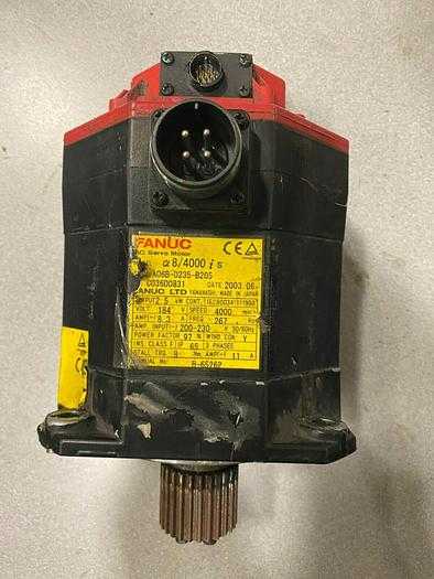 FANUC A8/4000 IS A06B-0235-B205 AC SERVO MOTOR - SERVO MOTORS