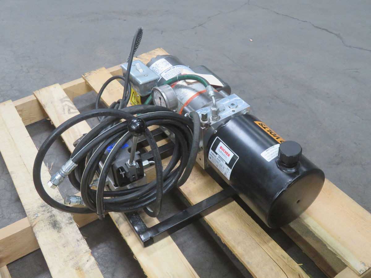 BUCHER M-4560-0247 6021200 AC HYDRAULIC POWER PACK T268799 - HYDRAULIC POWER UNIT