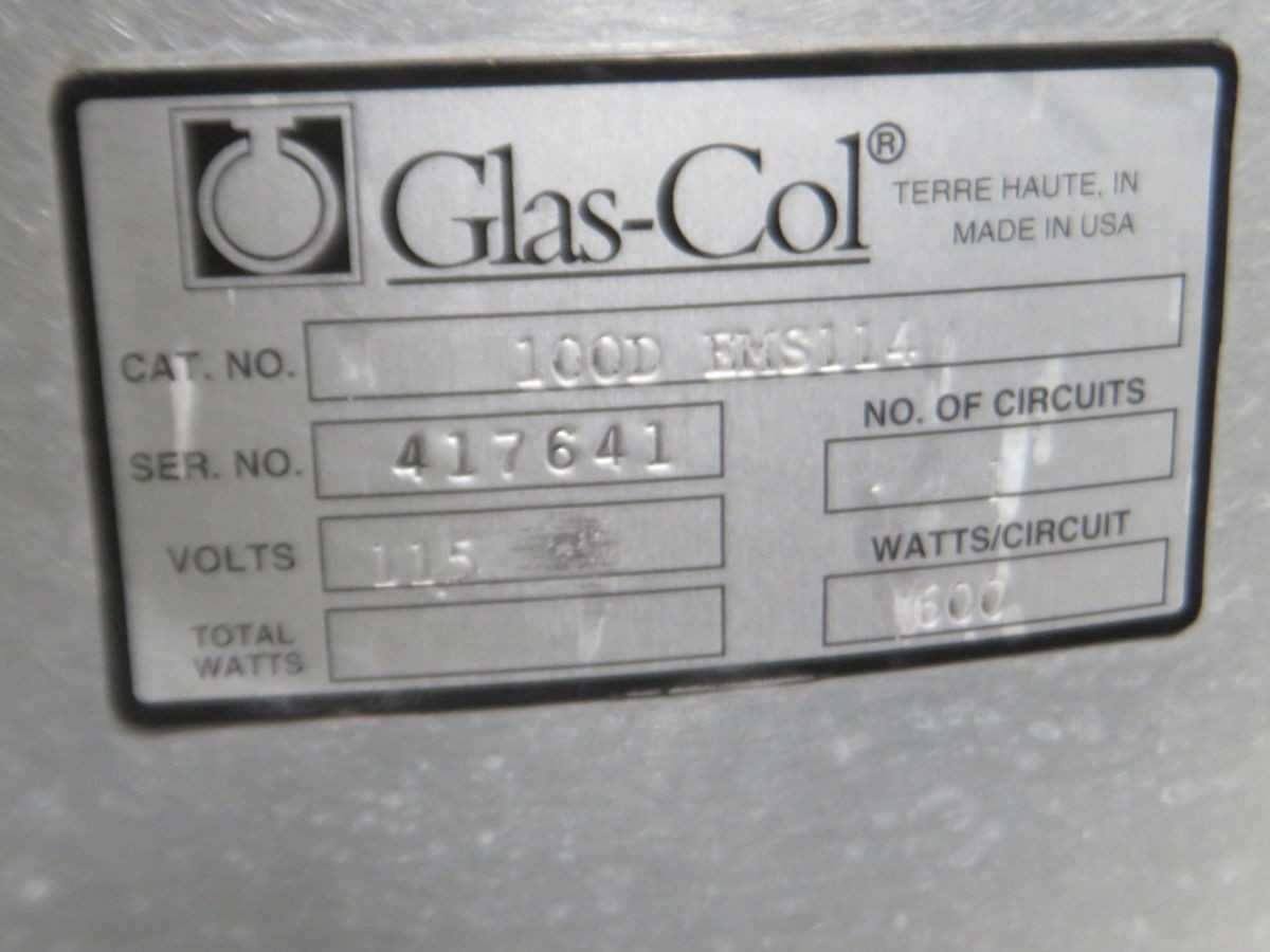 GLAS-COL 100D EMS114 HEATING MANTLE - LAB & SCIENTIFIC