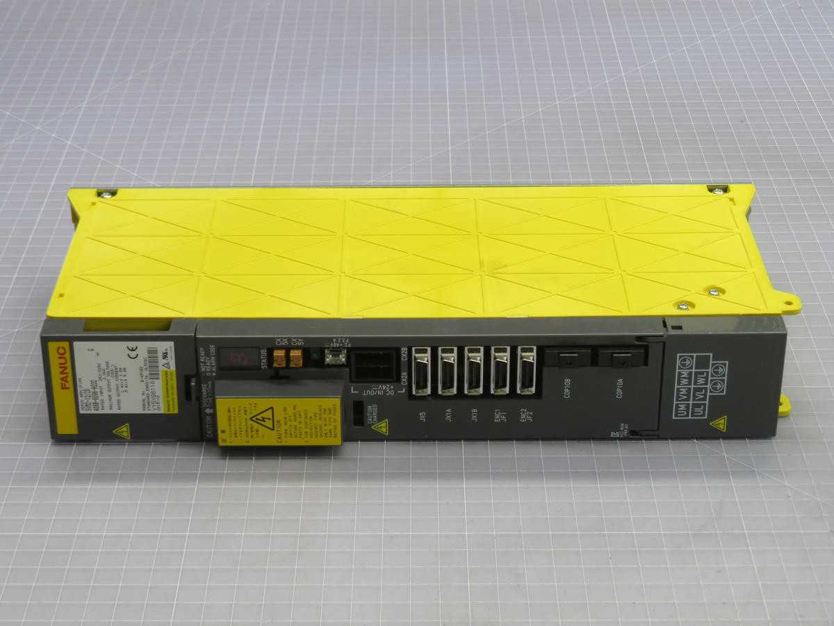 FANUC A06B-6096-H202 DUAL-AXIS SERVO AMPLIFIER, 200-240V AC INPUT, 3.7 A L/M-AXIS OUTPUT CURRENT - SERVO DRIVES
